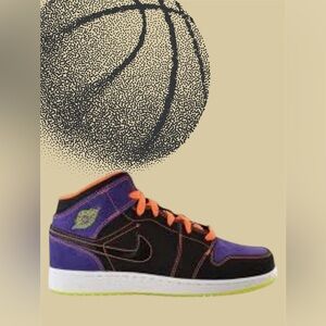 Air Jordan 1 Retro Phat GS “Court Purple” Nike Basketball Shoes